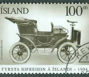 Island – F 1103 Den första bilen på Island, 1 kpl stpl