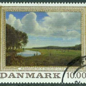 Danmark – F 1072 Dansk målarkonst, 10 kr stpl