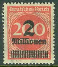 Deutsches Reich – M  309 AW Siffertyp, 2 Mio på 200 M **