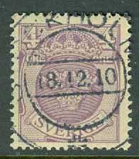 F   70 Lilla Riksvapnet 4 öre vm krona. STOCKHOLM 18.12.10 (A/U)