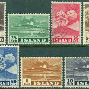 Island – F  281-287 Hekla, 7 kpl stpl