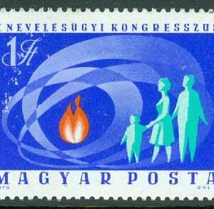 Ungern – M 2624 A Kongress om barns uppfostran 1970, 1 kpl **