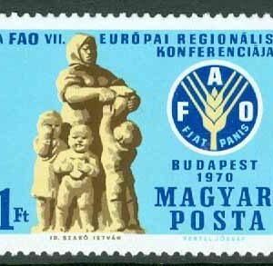 Ungern – M 2615 A FN:s Europeiska konferens om jordbruk FAO, 1 kpl **