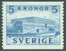 Sverige – F  332A Stockholms slott II, 5 kr **