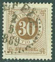 F   47 Ringtyp ph 30 öre stpl