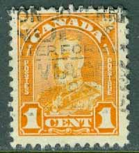 Kanada – M  139A Georg V, 4-sid tandning, 1 C stpl