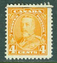 Kanada – M  187A Georg V, 4-sid tandning, 4 C stpl