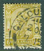 Indien – M   83 Kuong George V, 6 A stpl