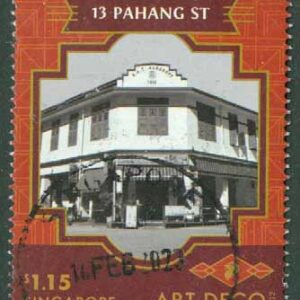 Singapore – M 2816 Art Deco-arkitektur, 1.15 $ stpl