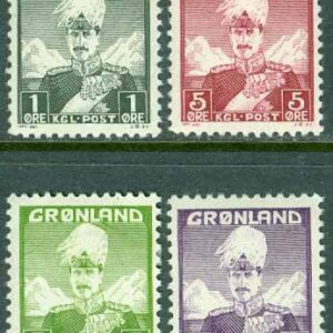 Grönland – F    1-4 Christian X, 4 ol *