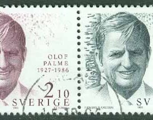 F 1402SX Olof Palme, 2 kpl stpl