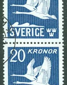 F  337BB Flygande svanar, par stpl