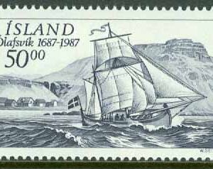 Island – F  700 Ólafsvík 300 år, 1 kpl **