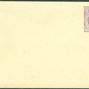 F Fk   19 Bb Francokuvert, grönt påtryck på Fk 13, 5 öre obeg.