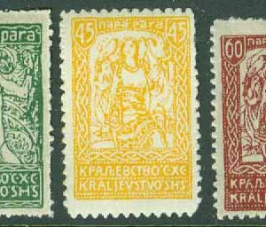 Jugoslavien – M 121, 126, 128 Kedjesprängare och Jugoslavia, 3 ol **