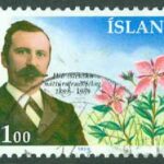 Island – F 747 Naturhistoriska Föreningen 100 år, 21 kr stpl