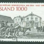 Island – F  620 Kooperativa Föreningen i Pingeyjarsyssla 100 år, 1 kpl stpl