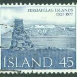 Island – F  564 Islands turistförening 50 år, 1 kpl stpl