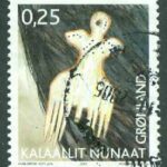 Grönland – F  396 Arv och kultur IV, 0,25 kr stpl