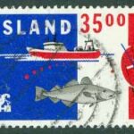 Island – F  802 Export och utrikeshandel, 35 kr stpl