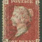 England – M   16 Drottning Victoria, 1 P stpl