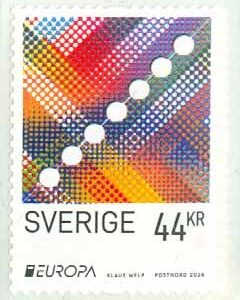 Europa 2026, rullfrimärke 44 kr