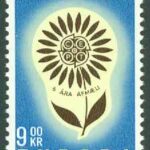 Island – F  423 Europa CEPT 1964, 9 kr **
