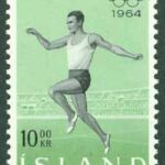 Island – F  424 OS i Tokyo 1964, trestegshoppare. 1 kpl **