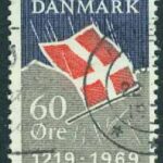 Danmark – F  507 Danmark 750 år, 1 kpl stpl