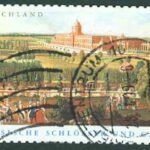 Tyskland – M 2499 Preussiska slott, Nya palatset i Sanssouciparken, Potsdam, 1 kpl stpl