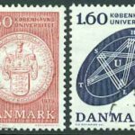 Danmark – F  702-703 Köpenhamns Universitet 500 år, 2 kpl stpl