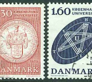 Danmark – F  702-703 Köpenhamns Universitet 500 år, 2 kpl stpl
