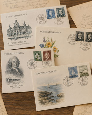 Svenska FDC och förstadagsbrev